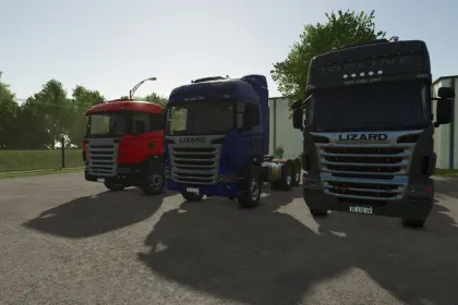 Потужна Вантажівка Lizard PRT 360 к.с. для Farming Simulator 25 — Швидка та Кастомізована — 1