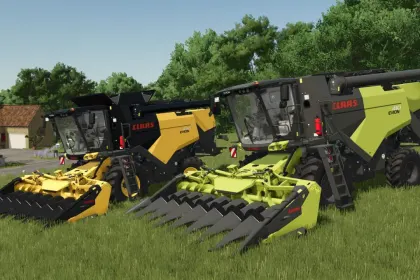 Комбайн Claas Evion 410-450 Series для Farming Simulator 25