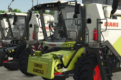 Combine Harvester Claas Evion 410-450 Series for Farming Simulator 25 — 3