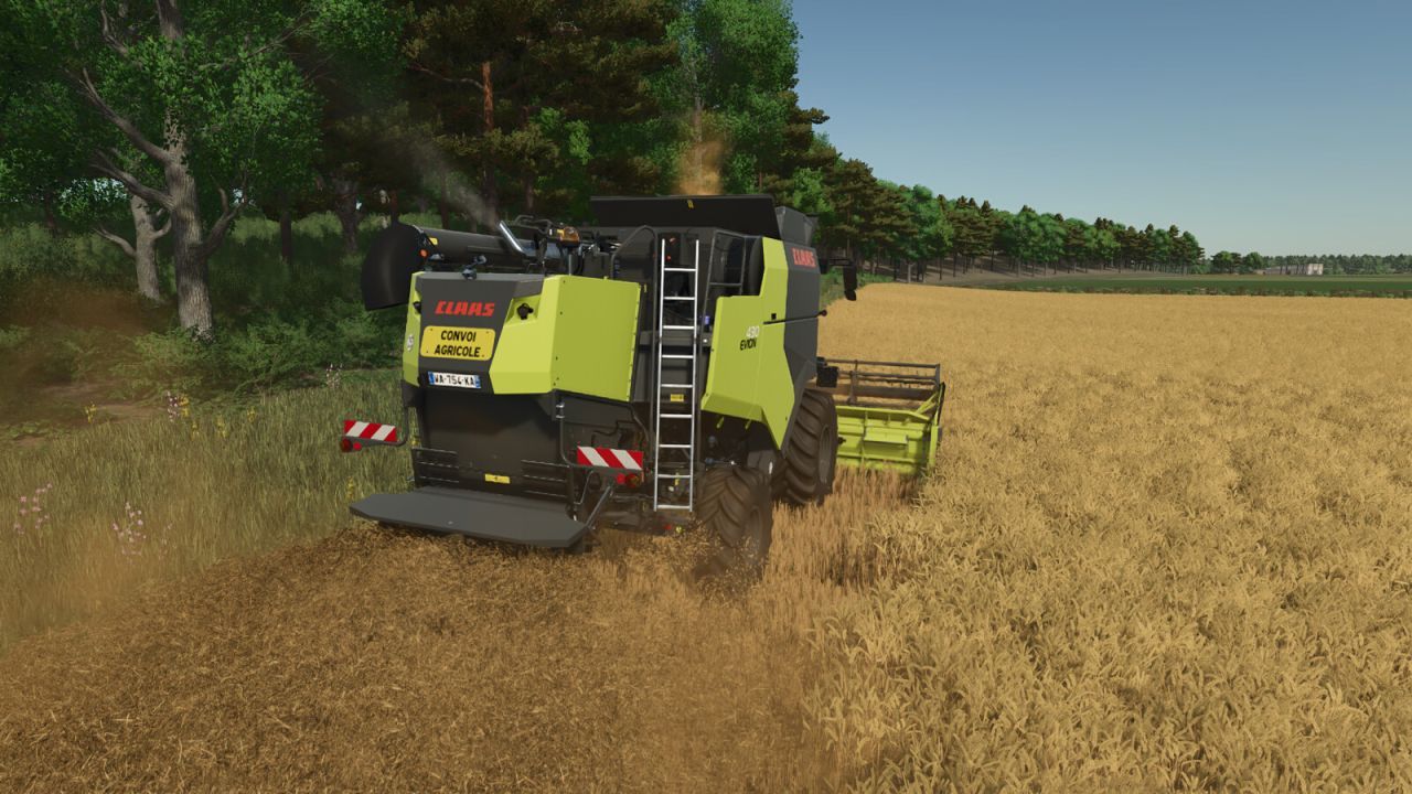 Combine Harvester Claas Evion 410-450 Series for Farming Simulator 25