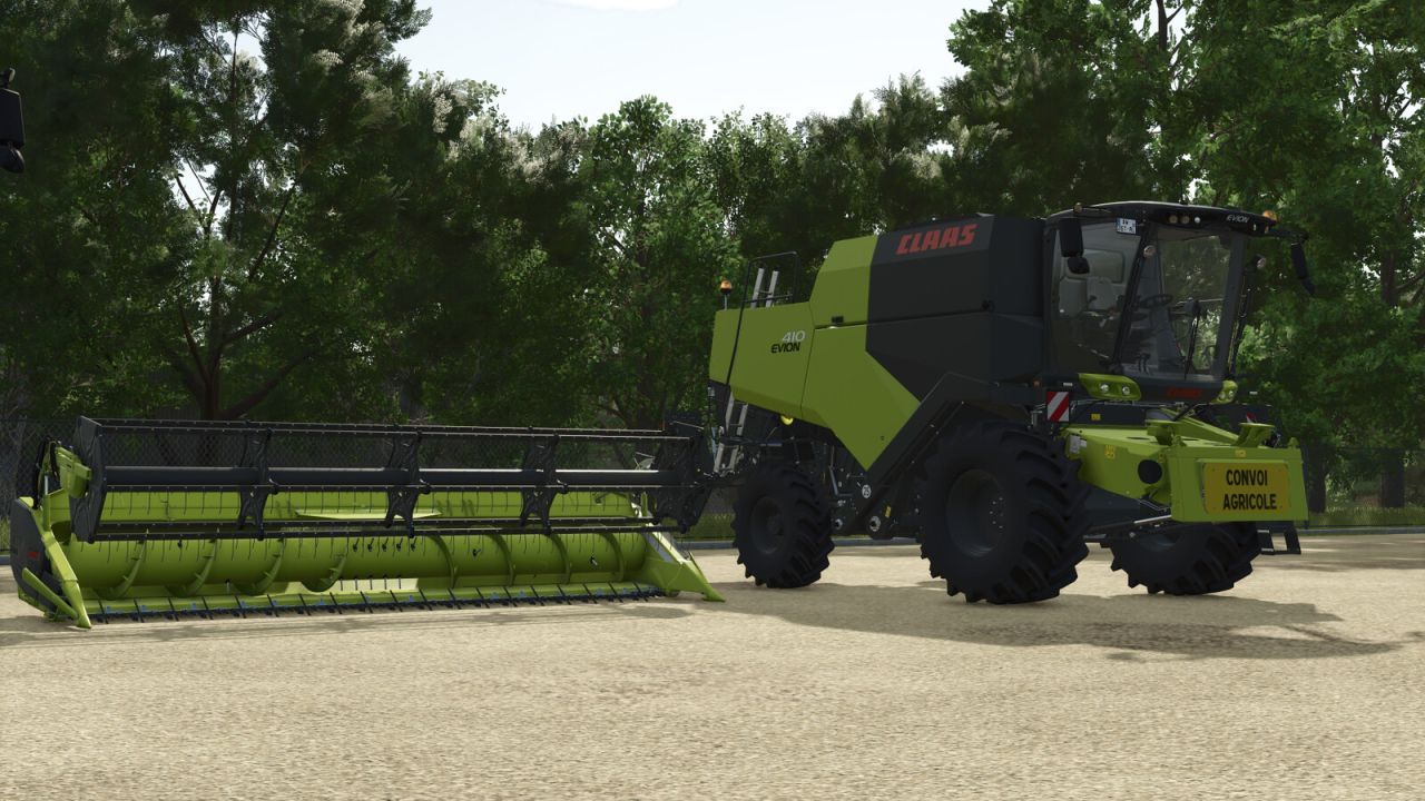 Combine Harvester Claas Evion 410-450 Series for Farming Simulator 25