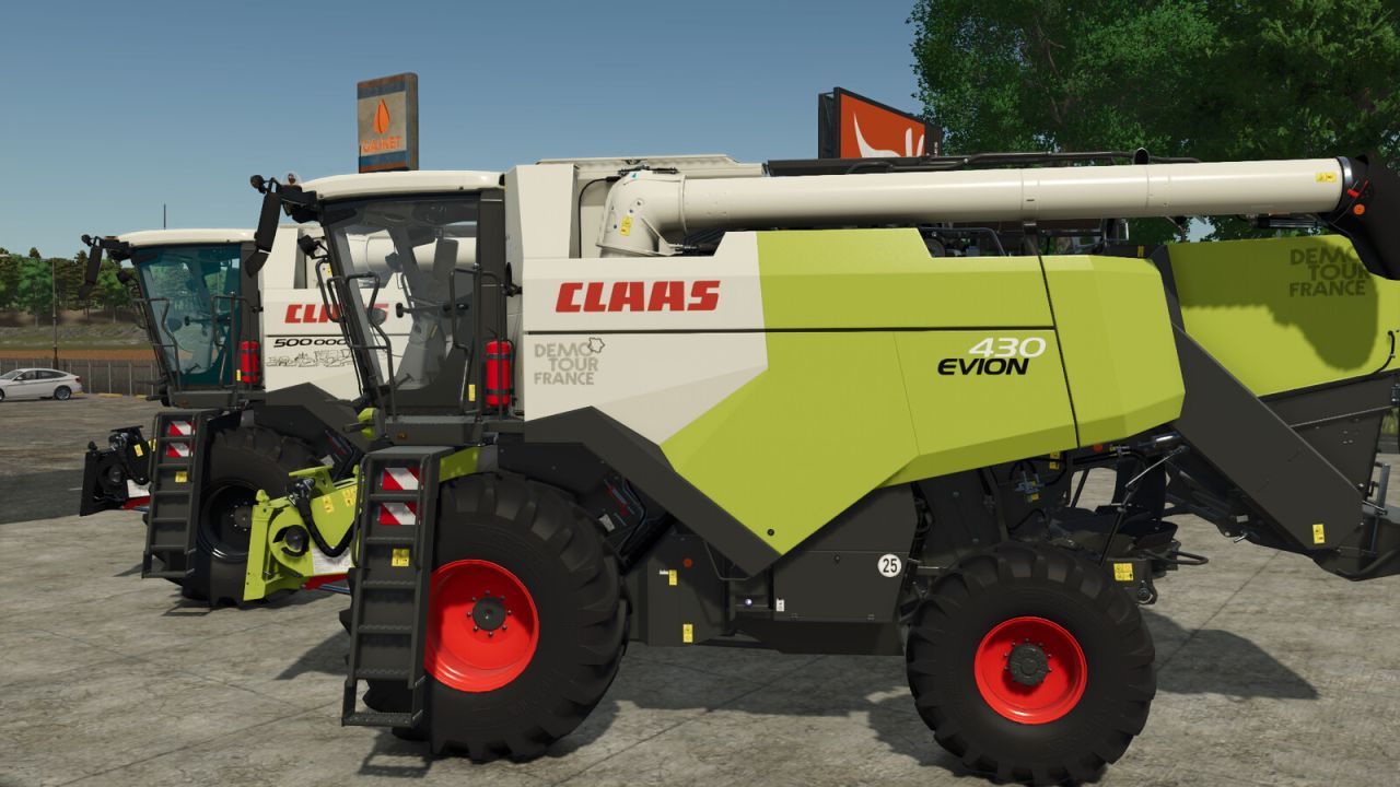 Combine Harvester Claas Evion 410-450 Series for Farming Simulator 25