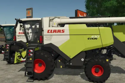 Combine Harvester Claas Evion 410-450 Series for Farming Simulator 25 — 6