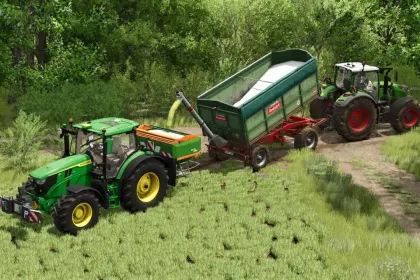 Причіп Rudolph DK 280 W для Farming Simulator 25 — 1