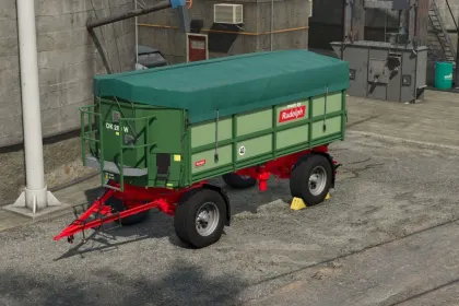 Причіп Rudolph DK 280 W для Farming Simulator 25 — 2