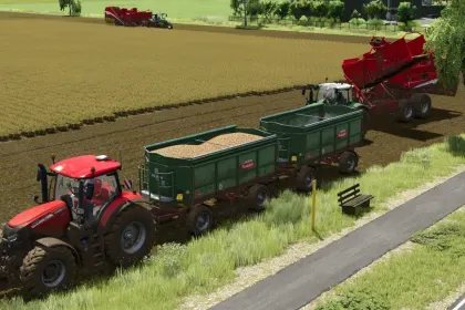 Причіп Rudolph DK 280 W для Farming Simulator 25 — 4