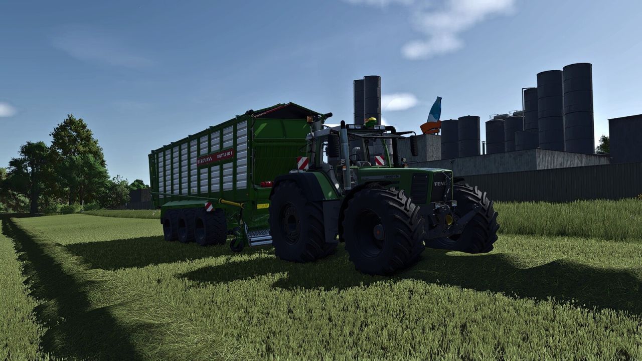 Причіп Bergmann Shuttle 490 S для Farming Simulator 25