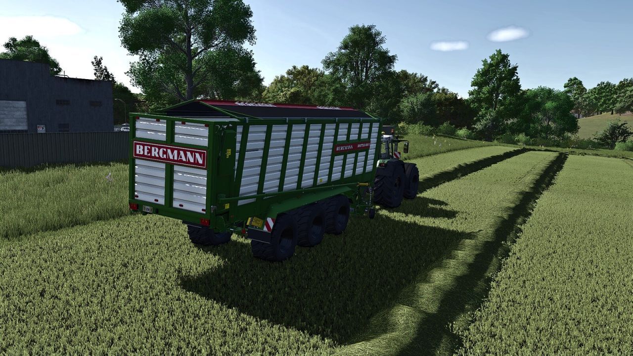 Причіп Bergmann Shuttle 490 S для Farming Simulator 25