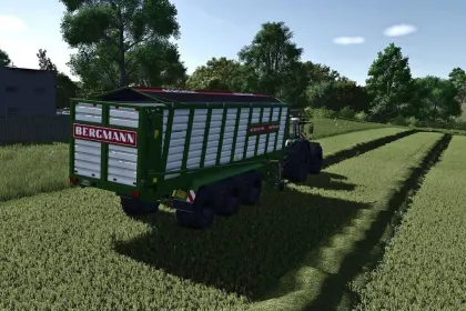 Причіп Bergmann Shuttle 490 S для Farming Simulator 25 — 3