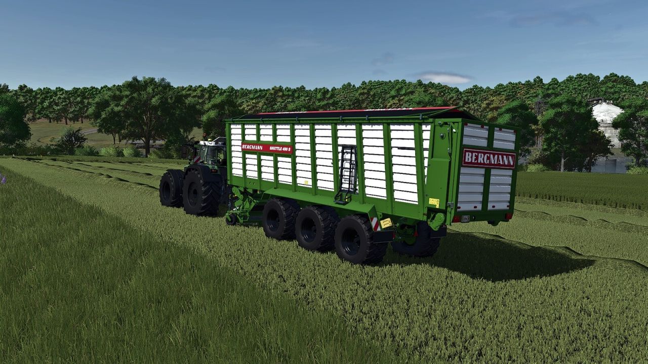 Причіп Bergmann Shuttle 490 S для Farming Simulator 25
