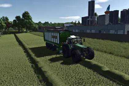 Причіп Bergmann Shuttle 490 S для Farming Simulator 25 — 5