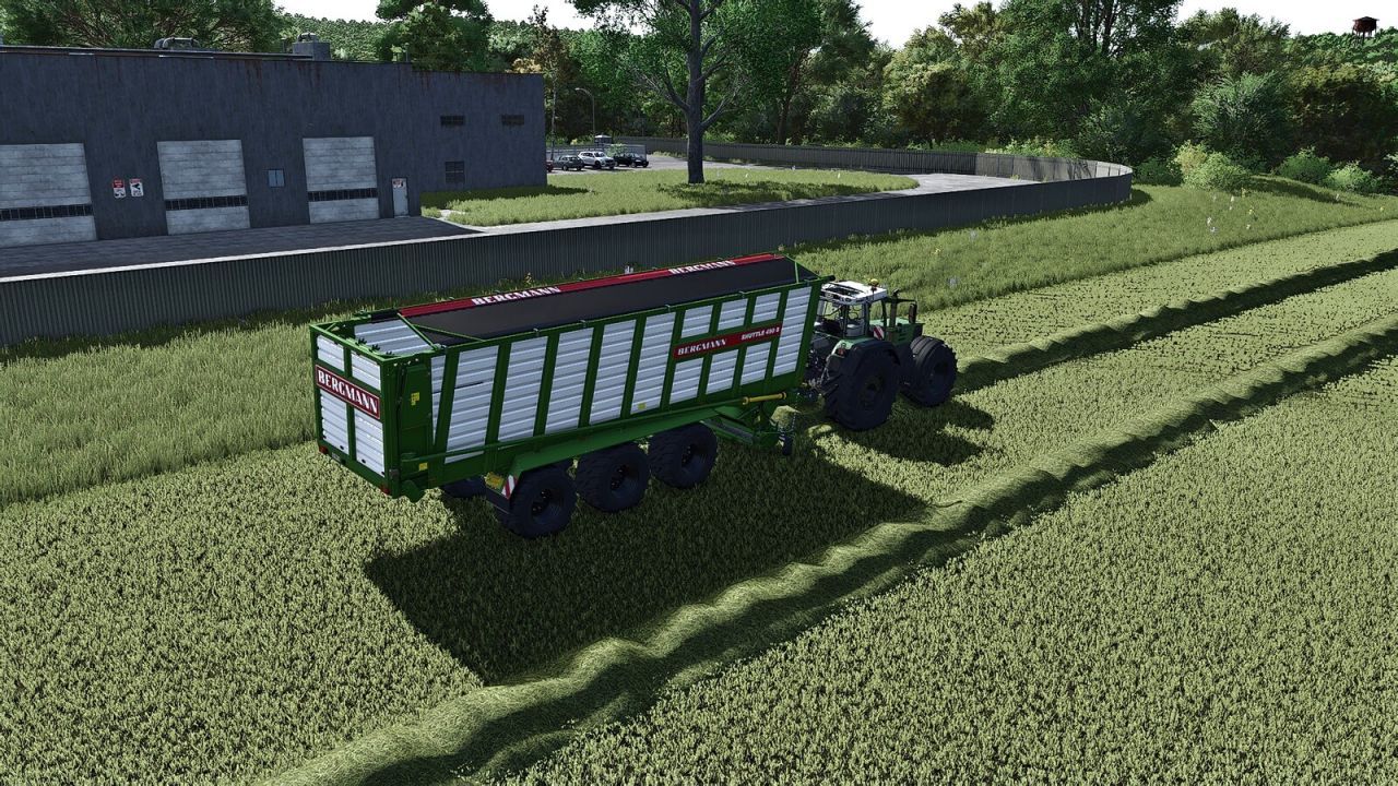 Причіп Bergmann Shuttle 490 S для Farming Simulator 25