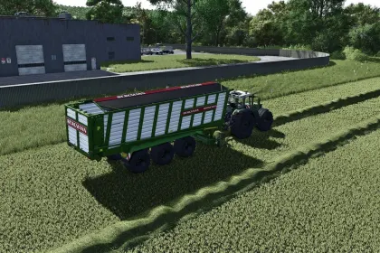 Причіп Bergmann Shuttle 490 S для Farming Simulator 25 — 6
