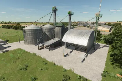 Пакет силосів для Farming Simulator 25