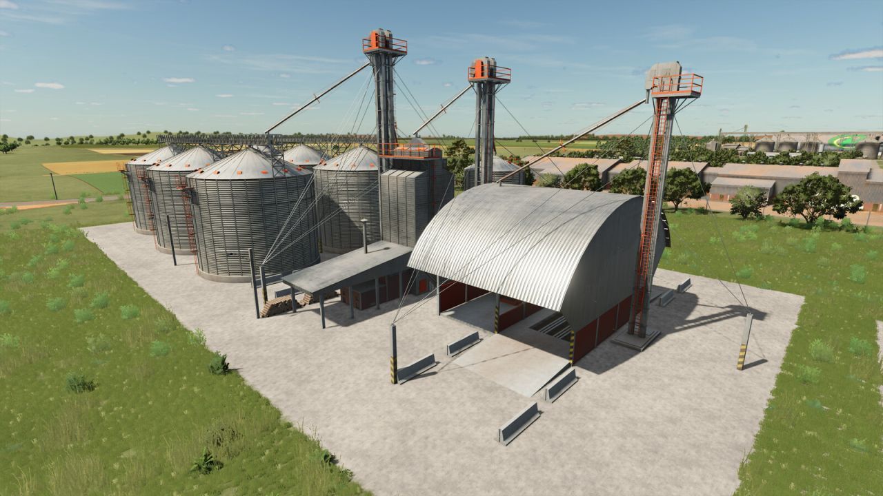 Пакет силосів для Farming Simulator 25