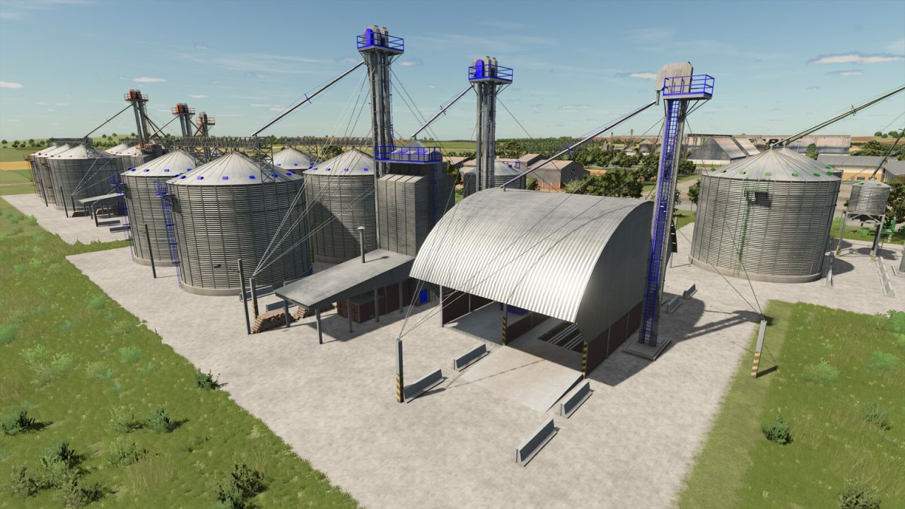 Пакет силосів для Farming Simulator 25