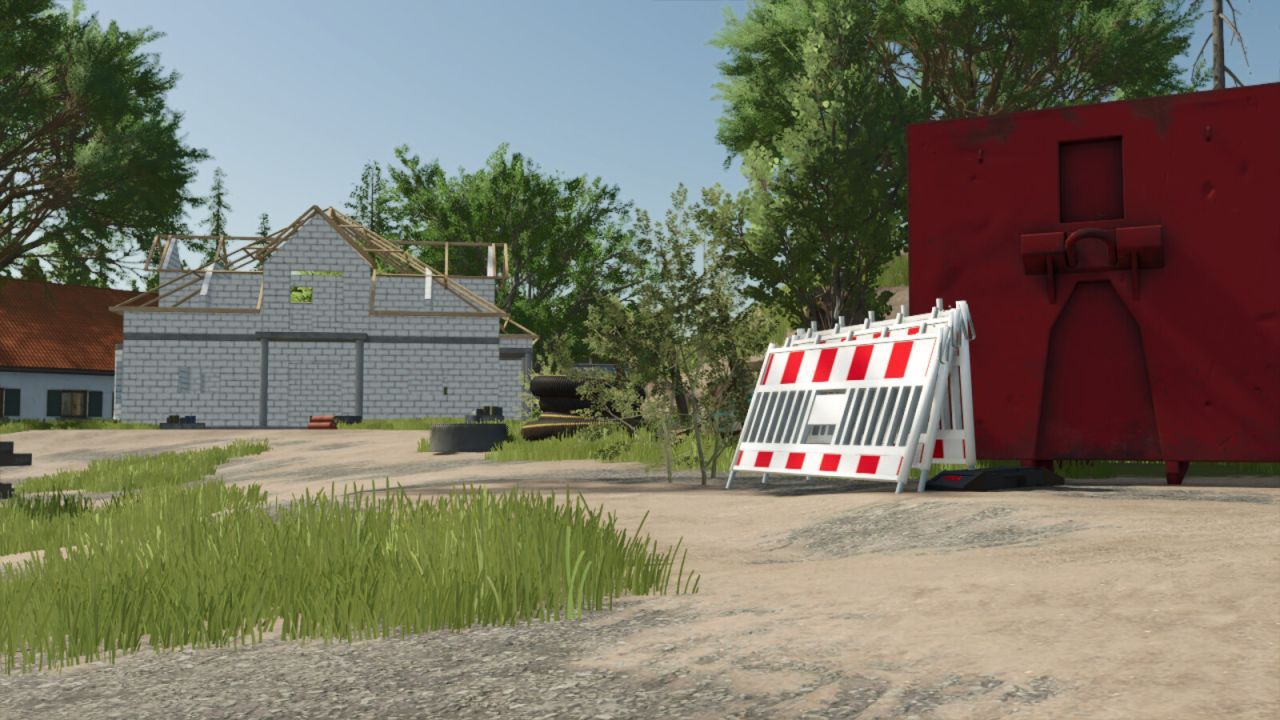 Пакет будівельних префабів для Farming Simulator 25