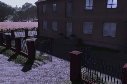 Сітка з червоної цегли та металу для Farming Simulator 25 — 3