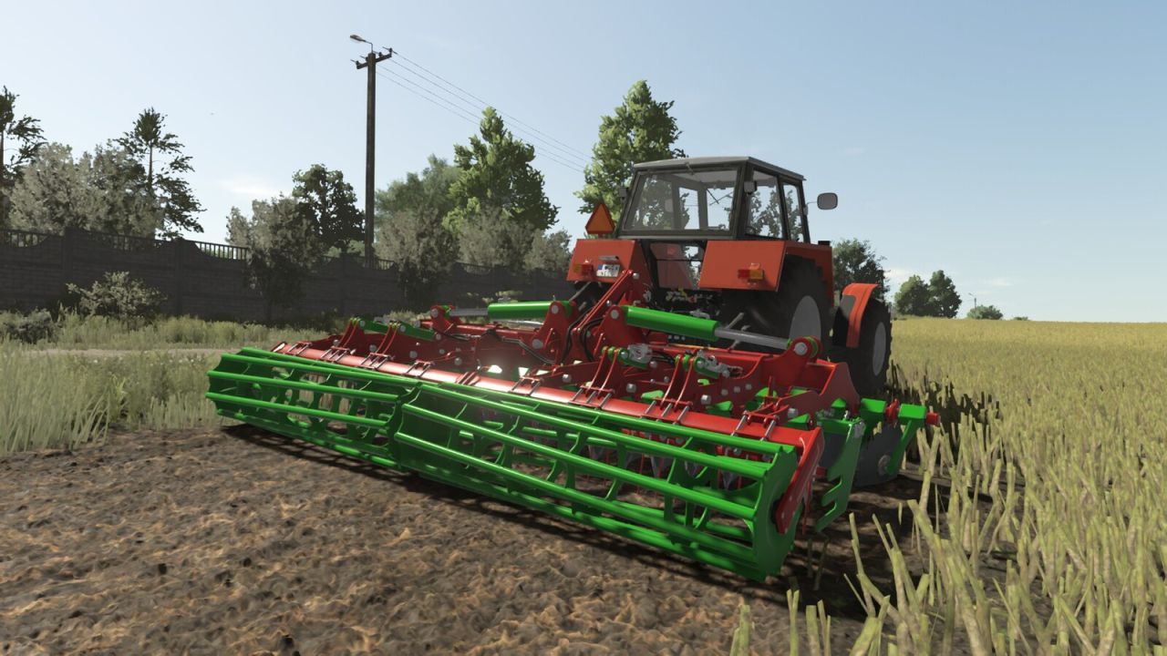 Disc Harrow AgroMasz FoxXL for Farming Simulator 25