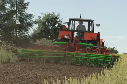 Disc Harrow AgroMasz FoxXL for Farming Simulator 25 — 3