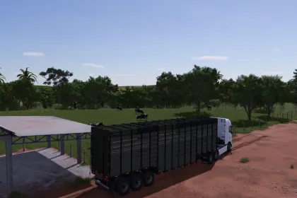 Причіп для великої рогатої худоби Lizard для Farming Simulator 25 — 5