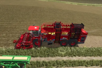 Potężny Kombajn ROPA Tiger6S Cotton Edition do Warzyw, Bawełny i Cebuli w FS25 — 3