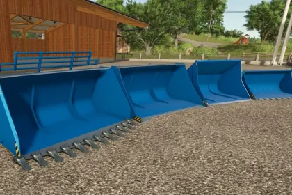 Пакет навантажувачів Telehandlershovel для Farming Simulator 25