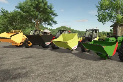 Пакет навантажувачів Telehandlershovel для Farming Simulator 25 — 2