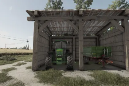 Дерев'яний сарай для Farming Simulator 25 — 3