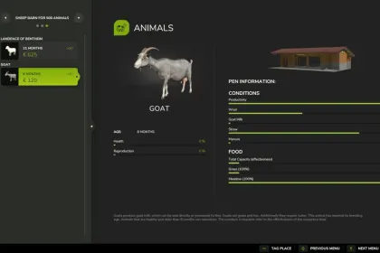 Schaf-Stroh-und-Gülle-Addon für Farming Simulator 25 — 2