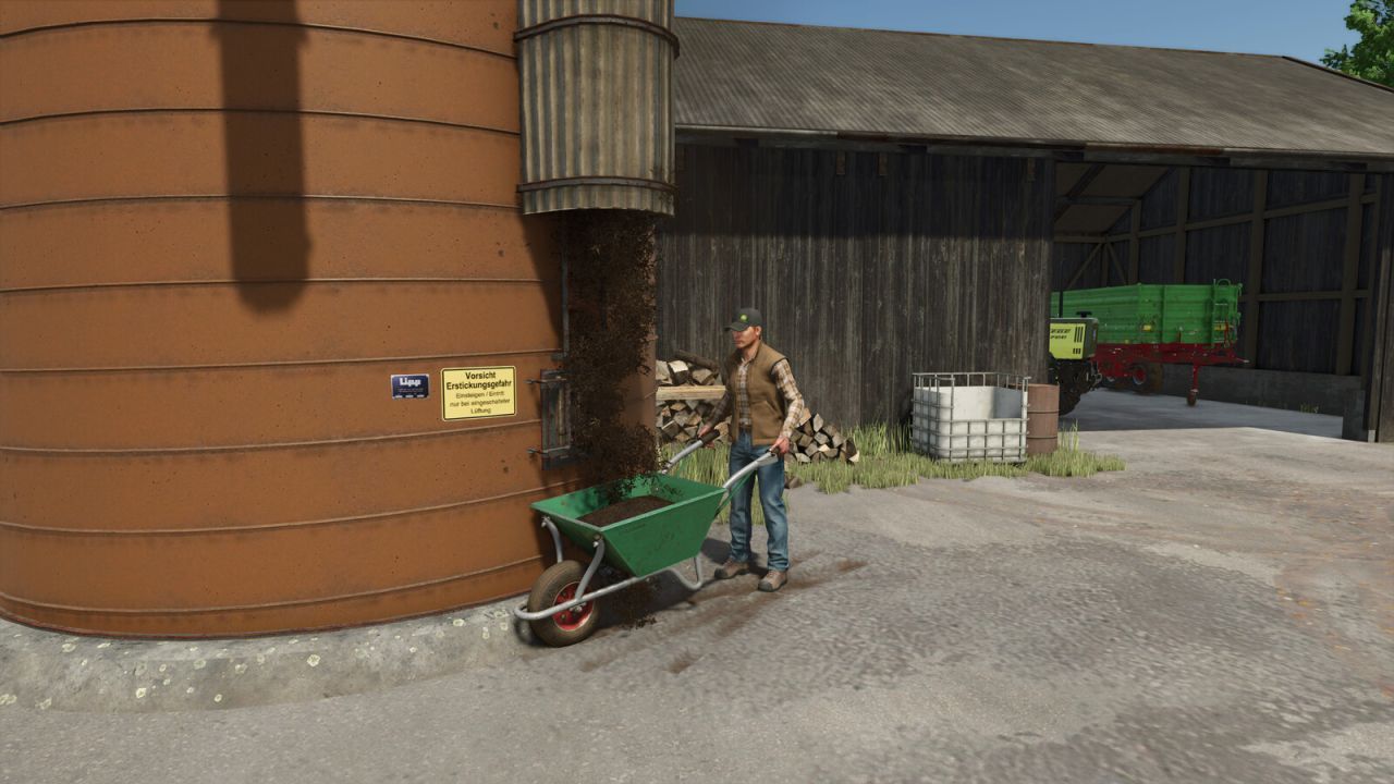 Силос Lipp для Farming Simulator 25