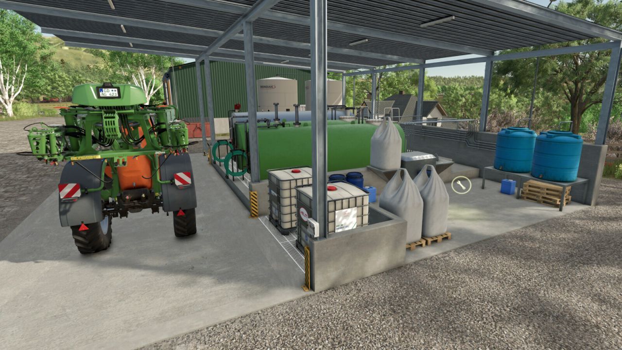 Станція для рідин для Farming Simulator 25