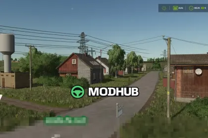 Мод на карти Село Бурлаки для Фермер Симулятор 25