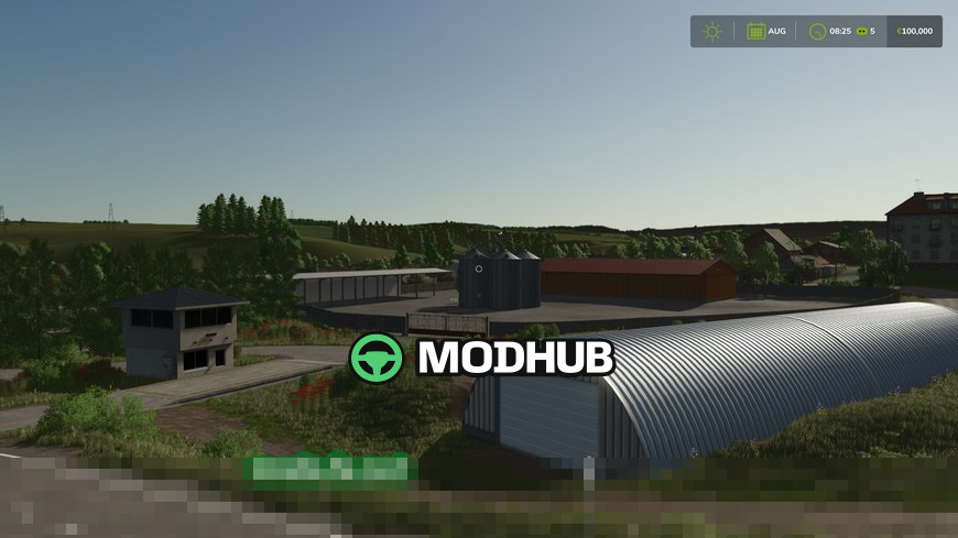 Mod na mapy Wieś Burłaki dla Farming Simulator 25 - Zrzuty ekranu