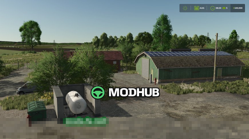 Mod na mapy Wieś Burłaki dla Farming Simulator 25 - Zrzuty ekranu