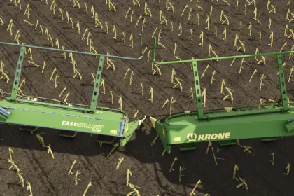 Ефективна Жатка Krone EasyCollect 750 (7.5 м) для Швидкого Збирання Кукурудзи у FS25 — 1
