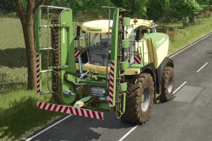 Ефективна Жатка Krone EasyCollect 750 (7.5 м) для Швидкого Збирання Кукурудзи у FS25 — 2