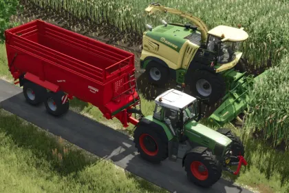 Ефективна Жатка Krone EasyCollect 750 (7.5 м) для Швидкого Збирання Кукурудзи у FS25 — 3