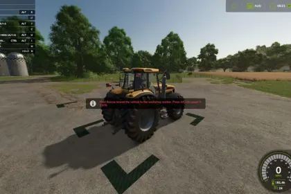 Реалістичний сервіс автомобілів для Farming Simulator 25 — 5