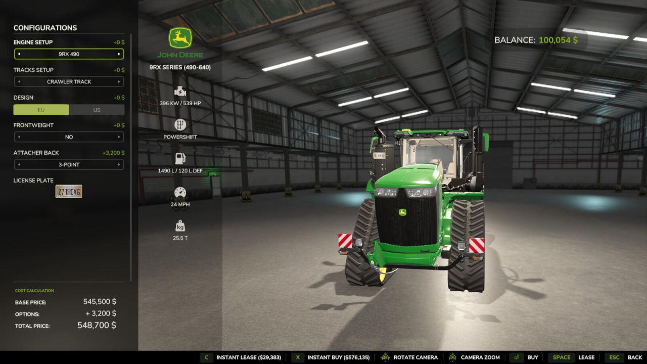 Realistic Shopping for Farming Simulator 25