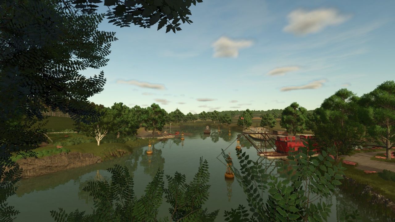 Карта New American для Farming Simulator 25