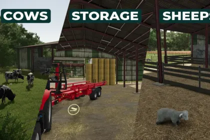 Мультфункціональні сараї для Farming Simulator 25 — 3