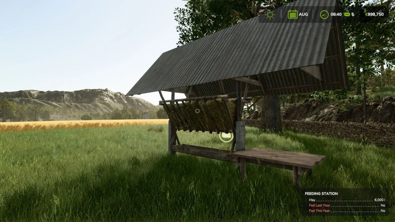Маркер для годівниць диких тварин для Farming Simulator 25