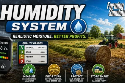 Система вологості для Farming Simulator 25