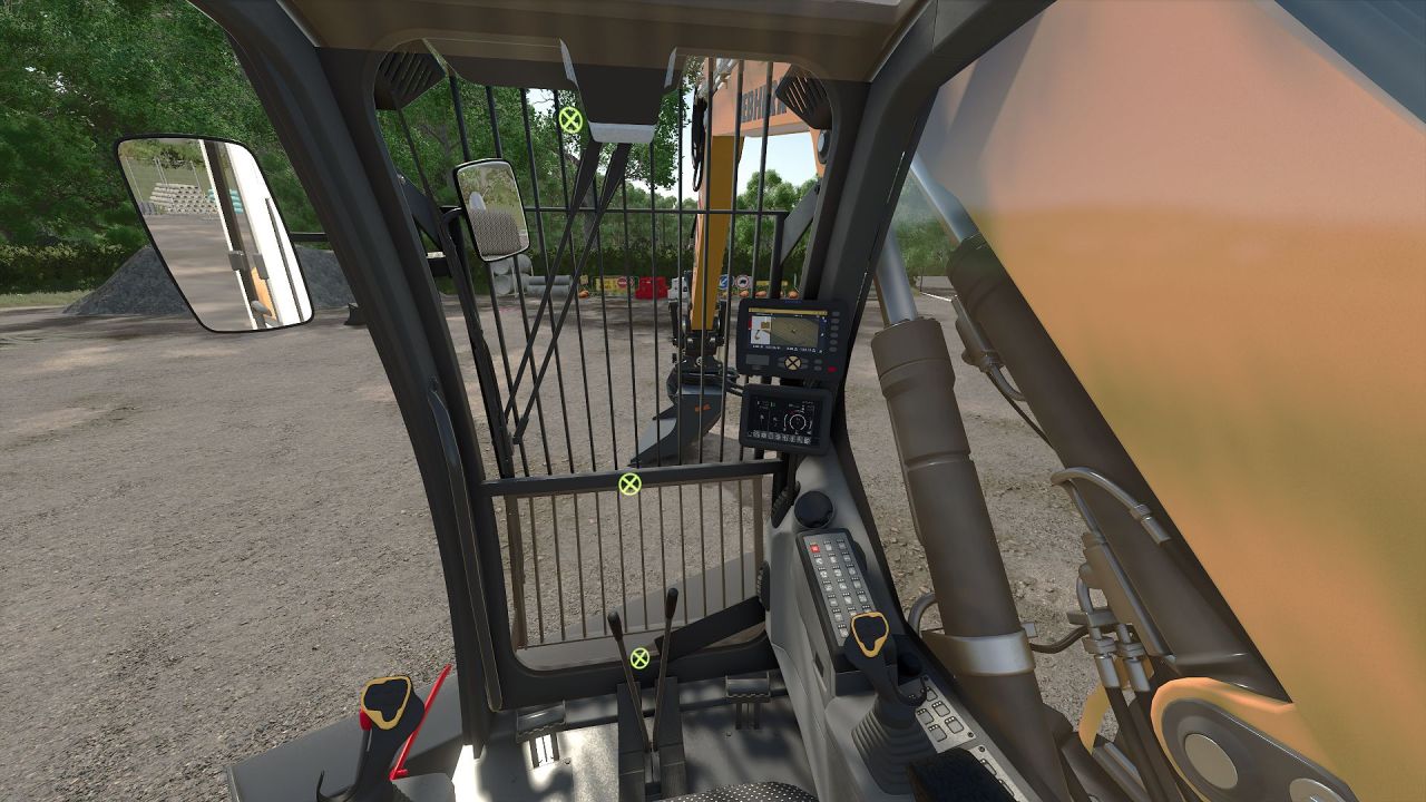 Powerful Excavator Liebherr R914 for Farming Simulator 25 — Flexible Options and Interactive Control