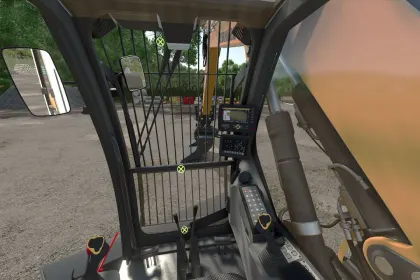 Mocny Koparka Liebherr R914 do Farming Simulator 25 — Elastyczne Opcje i Interaktywna Kontrola