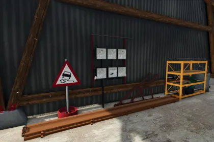 Навіс для техніки для Farming Simulator 25 — 4
