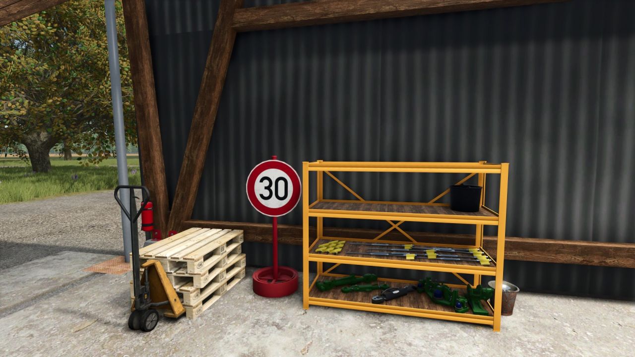 Навіс для техніки для Farming Simulator 25