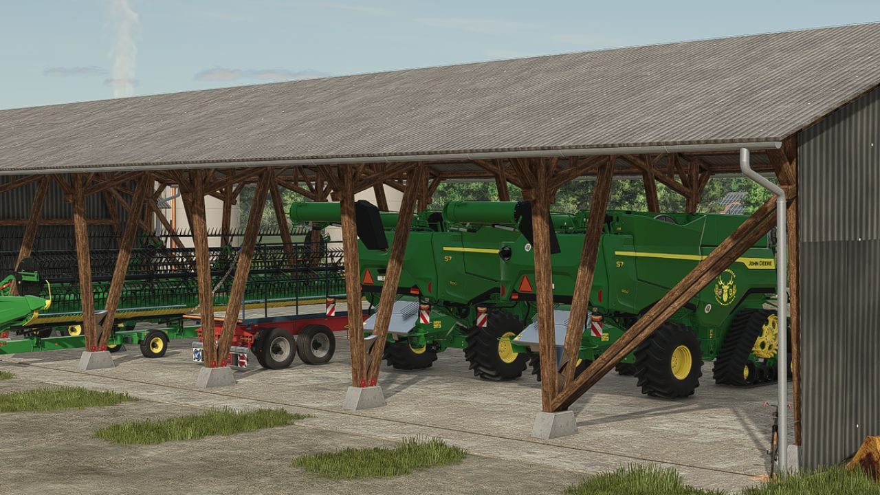 Навіс для техніки для Farming Simulator 25