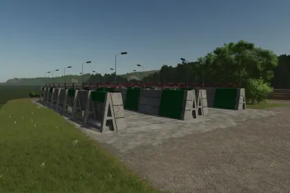 Пакет силосів Old Driving Wedge для Farming Simulator 25 — 2